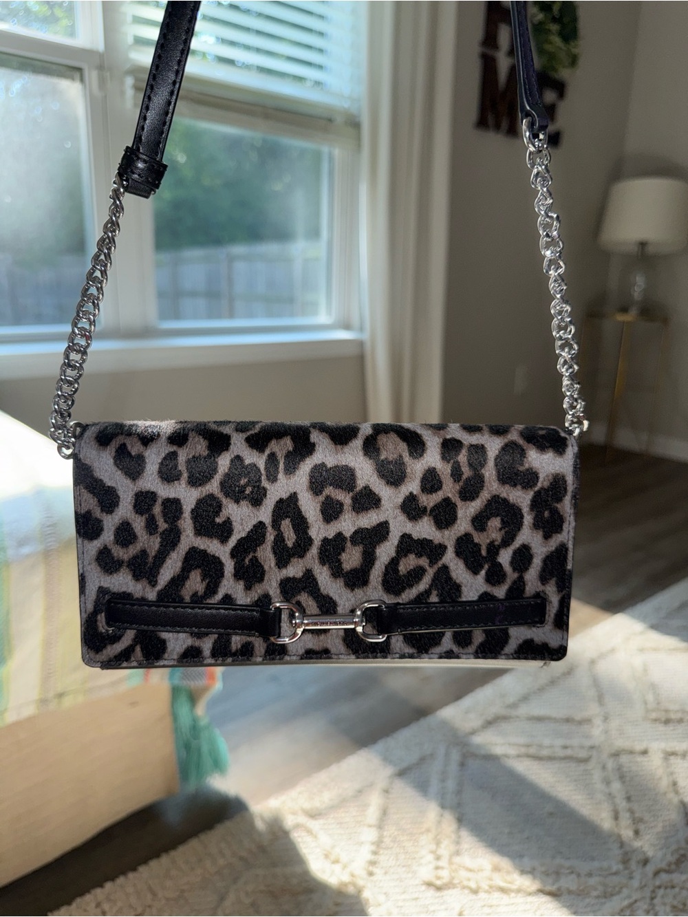 🔥Michael Kors Leopard Print Crossbody Bag